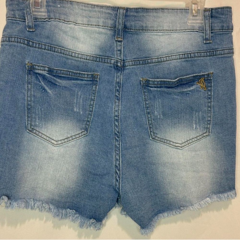 VIP Light Blue Shorts Size 9/10 - Picture 4 of 4